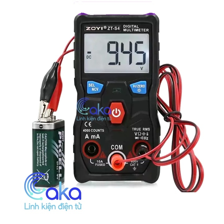 Đồng hồ vạn năng Yozi ZT-S4 đo tự động màn hình LCD lớn
