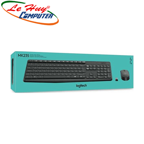 Bộ Phím Chuột Không Dây Logitech MK235