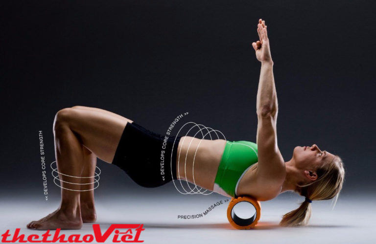 Con lăn massage tập Yoga Foam Roller