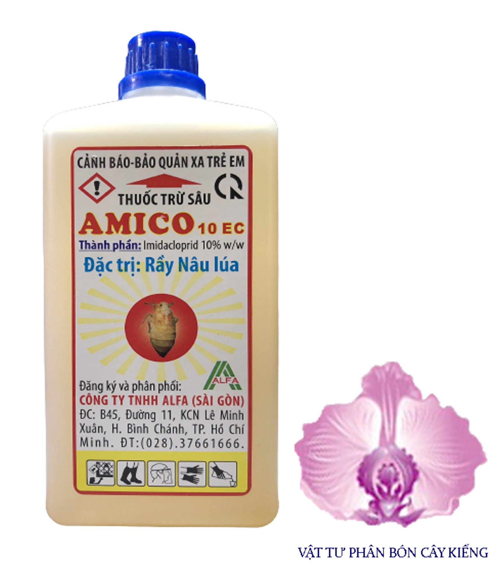 Trị rầy nâu, bọ trĩ Amico 10EC - #011B# 500ml