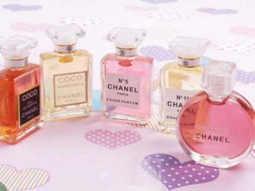 SÉT 5 CHAI NƯỚC HOA NỮ CAO CẤP