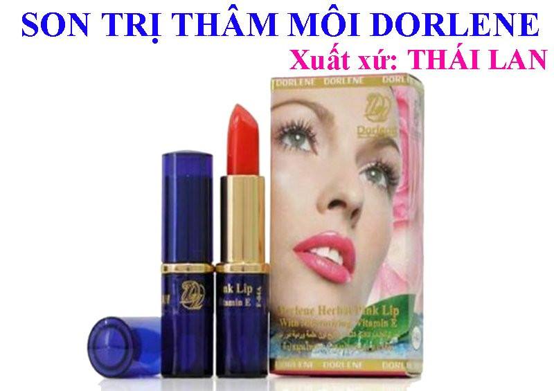 Son Môi Thái Lan DORLENE HERBAL PINK LIP