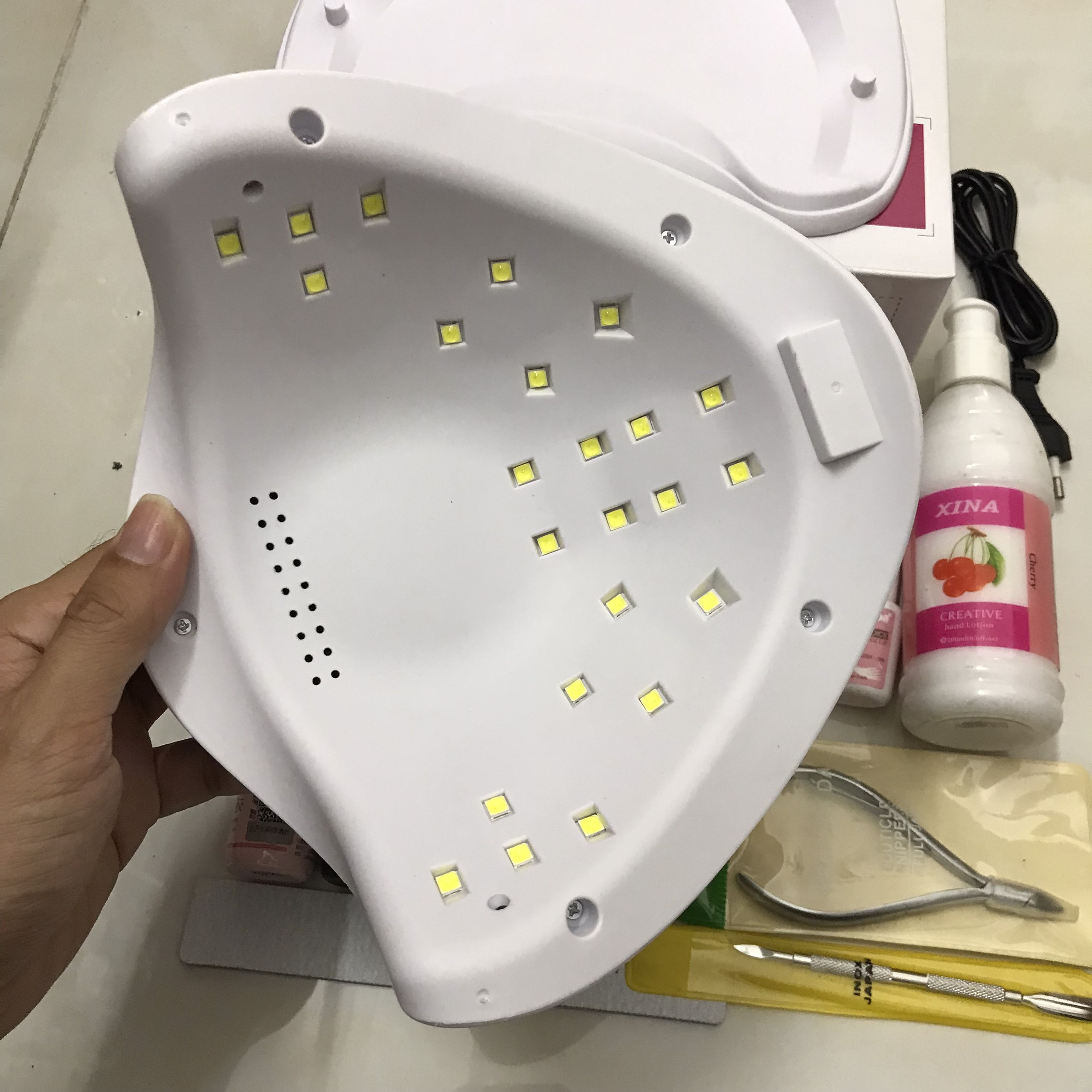 Combo đồ làm nail cơ bản 669k (Combo làm sơn gel cho người mới)