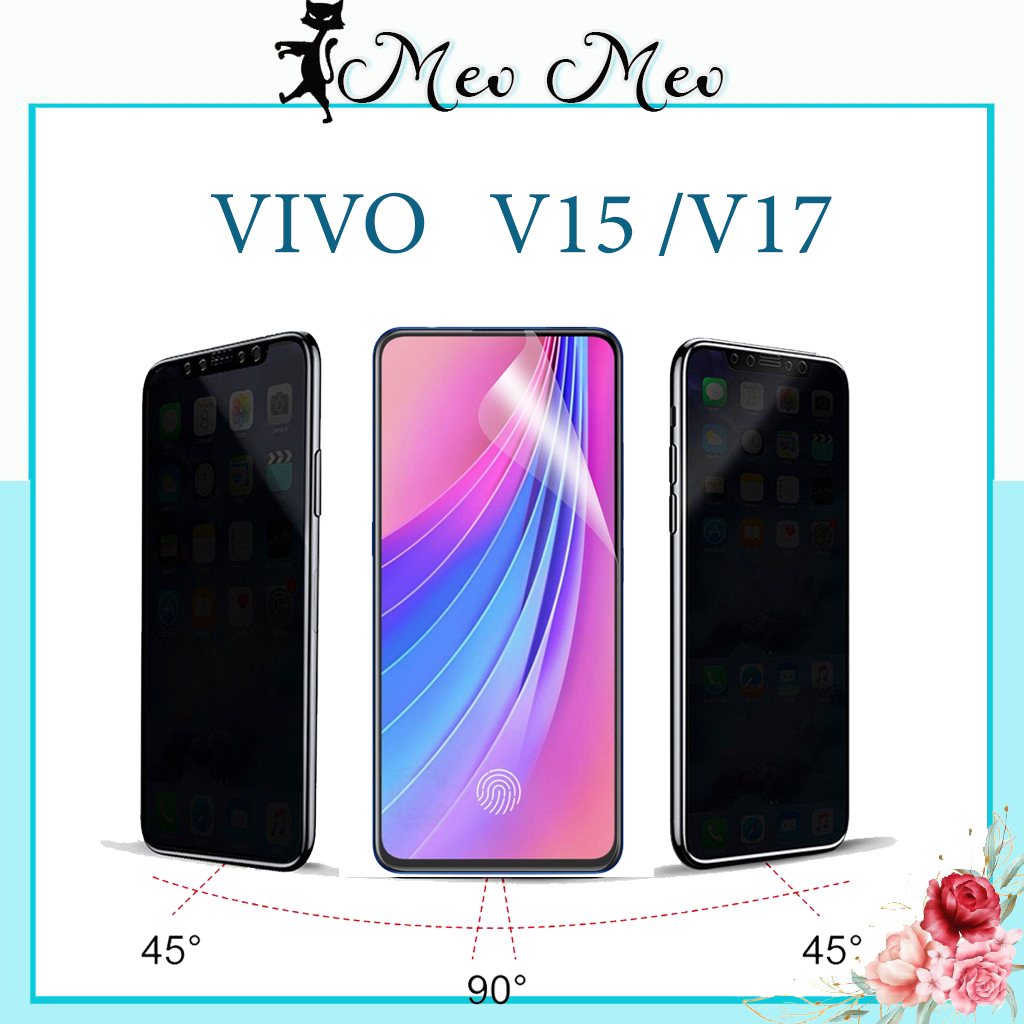 Kính cường lực chống nhìn trộm Vivo V15 V17 độ cứng 9H bảo vệ tuyệt đối sự riêng tư