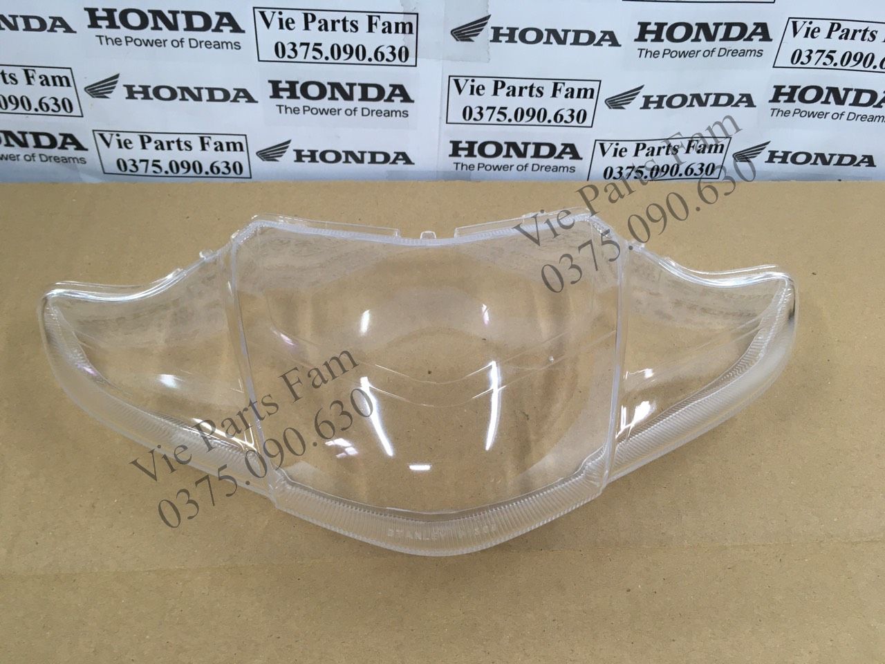 Mica/ mặt kính đèn pha Wave S110, RSX 110, RS 110 đời xe 2009-2010-2011 (Hàng tốt)