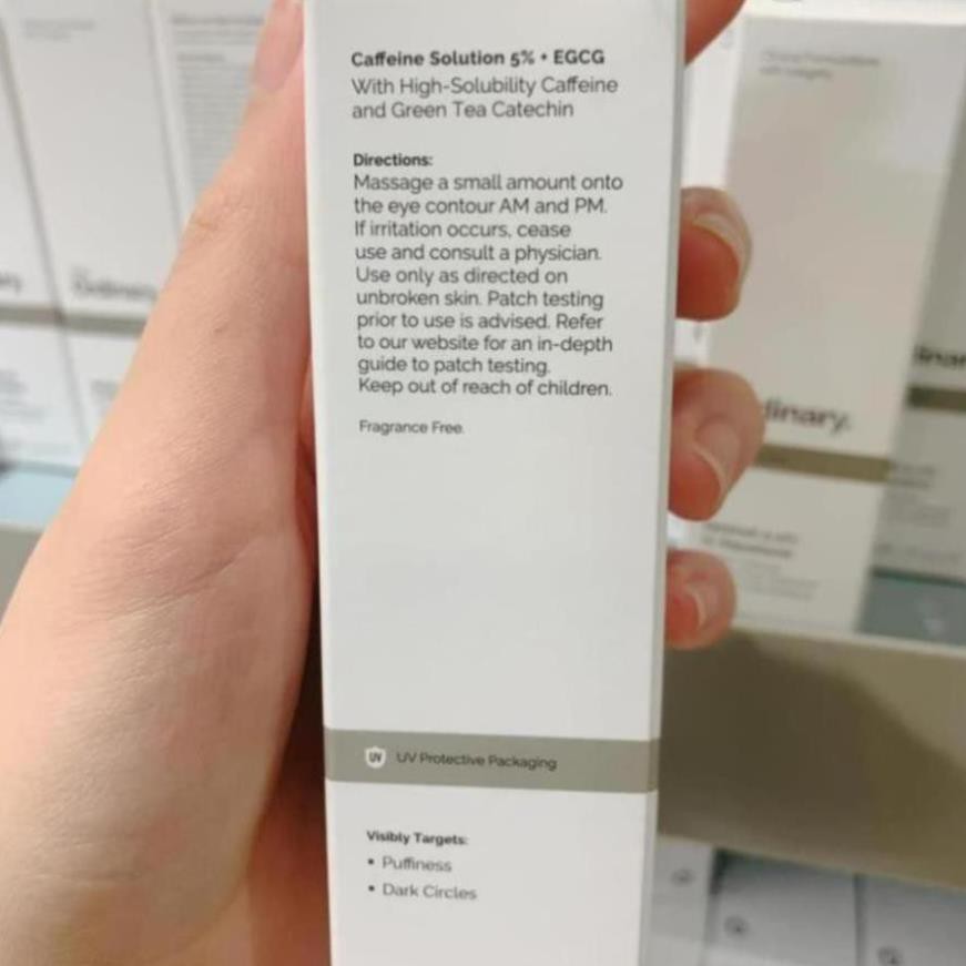 Tinh Chất The Ordinary Caffeine Solution 5% + EGCG ( 30mL )