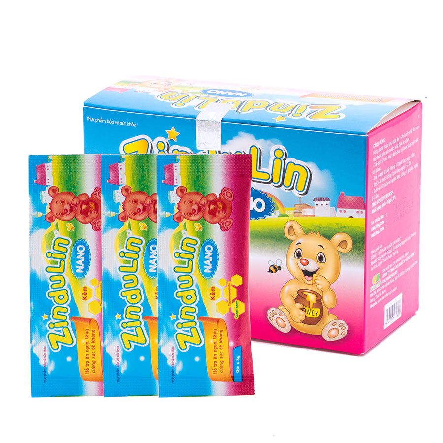 ZINDULIN NANO; HỘP 20 GÓI X 3GR  (Cốm vi sinh)