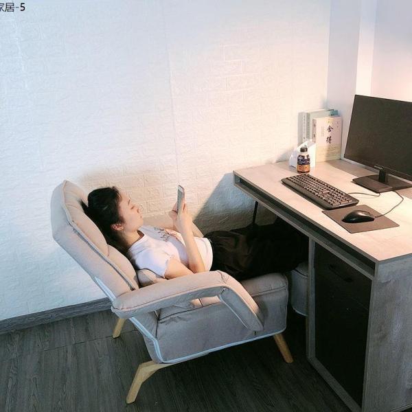 ✩mẫu mới năm 2021﹊∈☏ghế lười sofa phòng ngủ máy tính đơn thư giãn tại nhà chung cư nhỏ ban công gập lưng tựa☂ giá rẻ