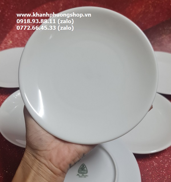 dĩa sứ Minh Long 16cm - dĩa sứ minh long 16cm