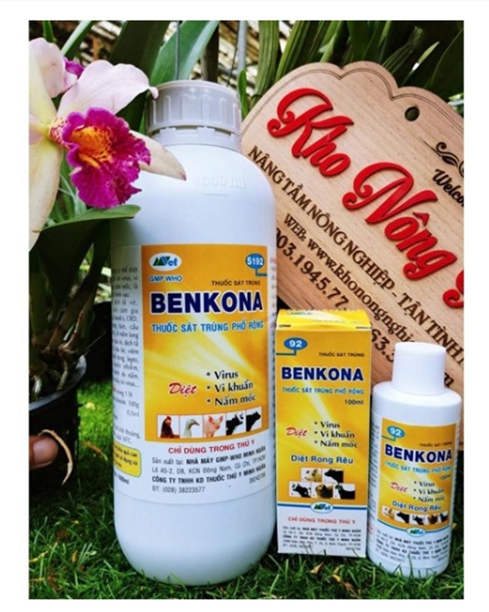 Khử trùng, diệt khuẩn, nấm mốc Benkona