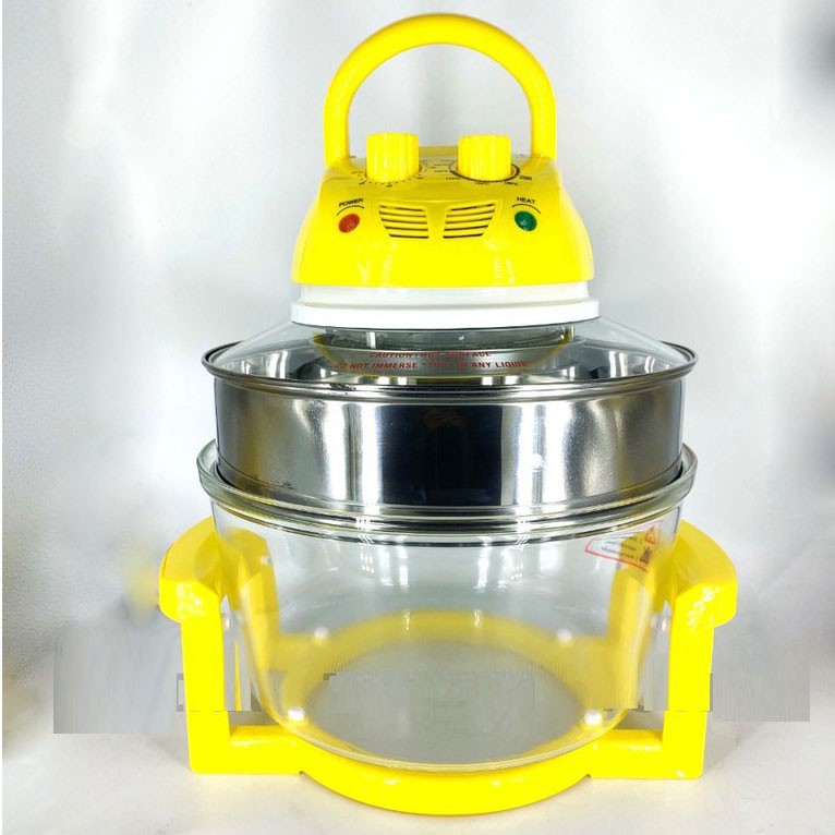 Lò nướng thuỷ tinh Apechome halogen 12 - 17 lít