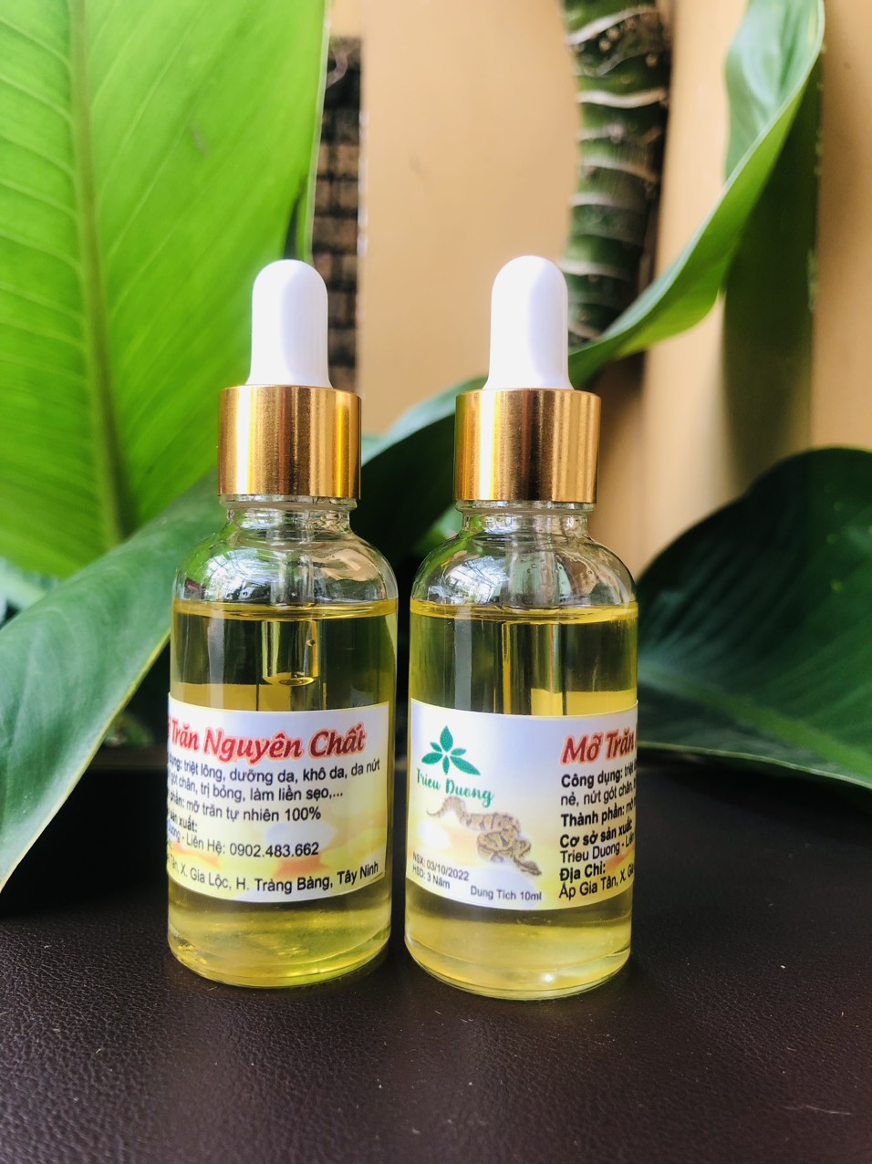 Mỡ trăn nguyên chất Triêu Dương - 30ml