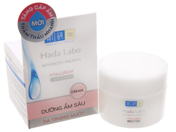 Kem dưỡng da Trắng- dưỡng ẩm tối đa Hada Labo 50g