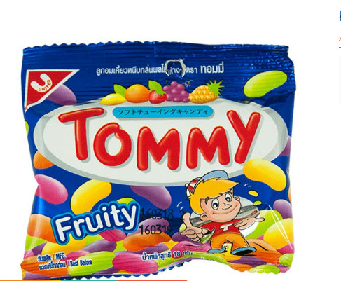 Kẹo dẻo trái cây Tommy Fruity 15gr