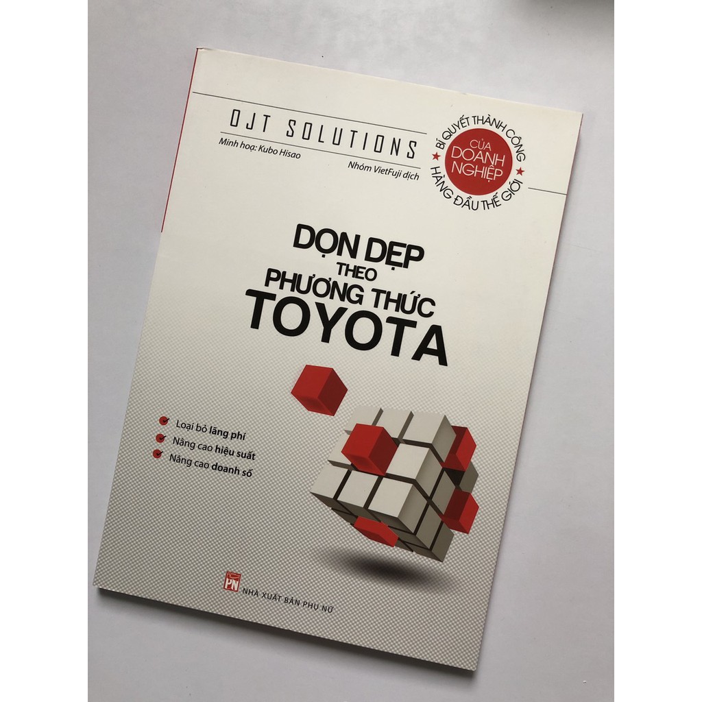 Sách Toyota - Combo Trọn bộ 08 cuốn