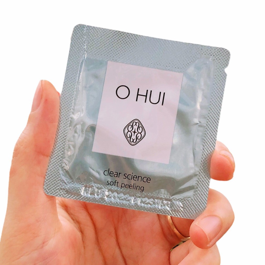 Gói sample Tẩy tế bào chết da mặt Ohui Clear Science Soft Peeling- AB Authentic
