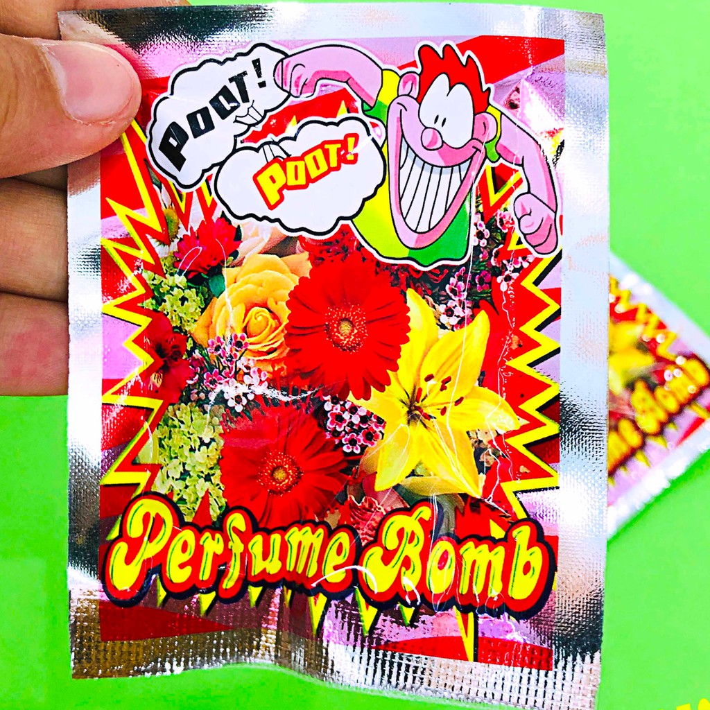Bom đánh rắm bomb fruit - gói thối/gói thơm/bom trái cây đồ troll bạn bè