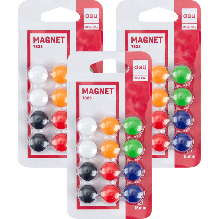 (1 Vỉ) Nam châm gắn bảng Deli