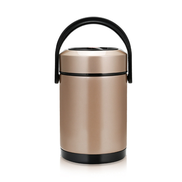Hộp cơm văn phòng giữ nhiệt yesure 3 tầng inox 304 cao cấp , giữ nhiệt lâu 6 - 8 tiếng - mvp sport
