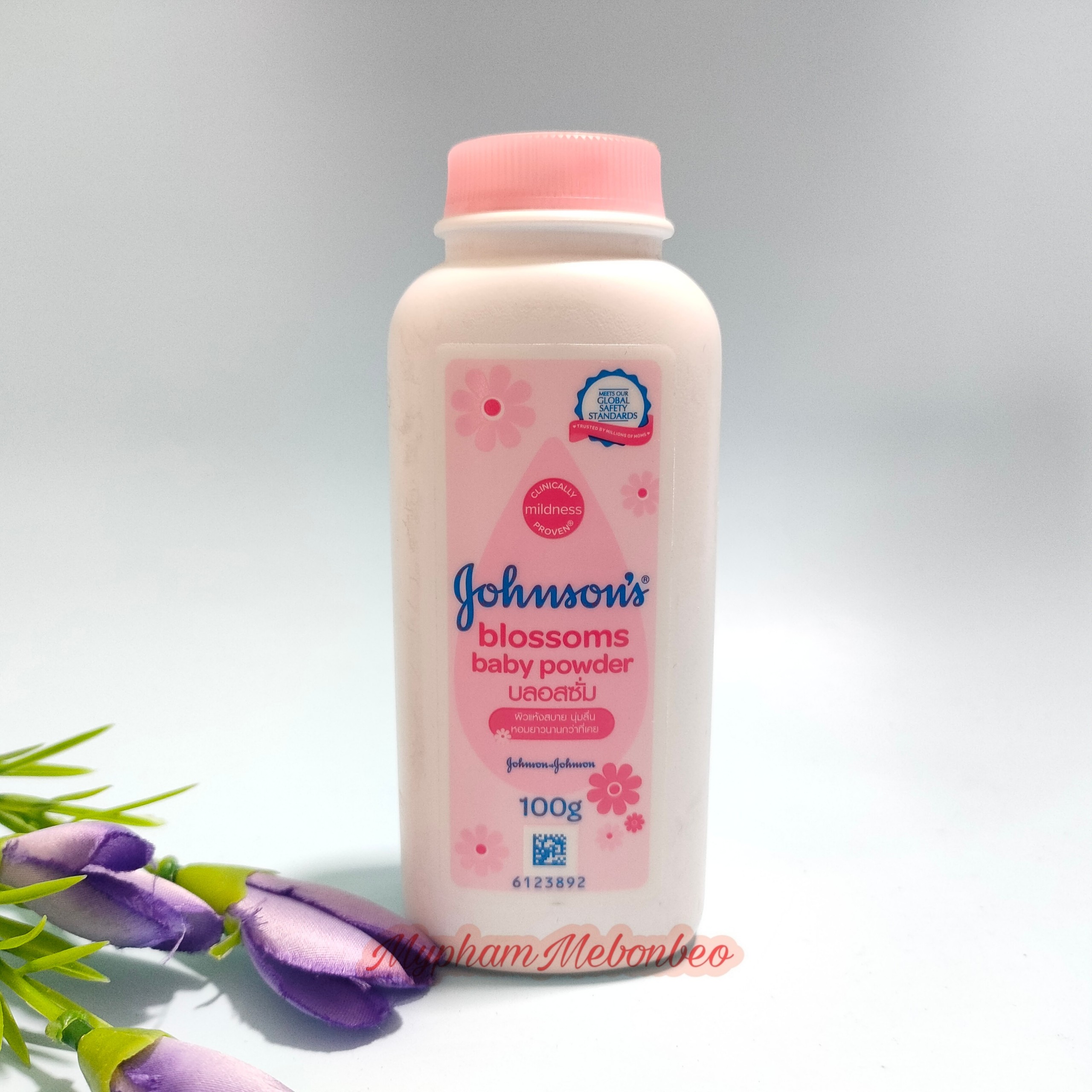 PHẤN RÔM HỒNG JOHNSON'S BABY 100g/200g