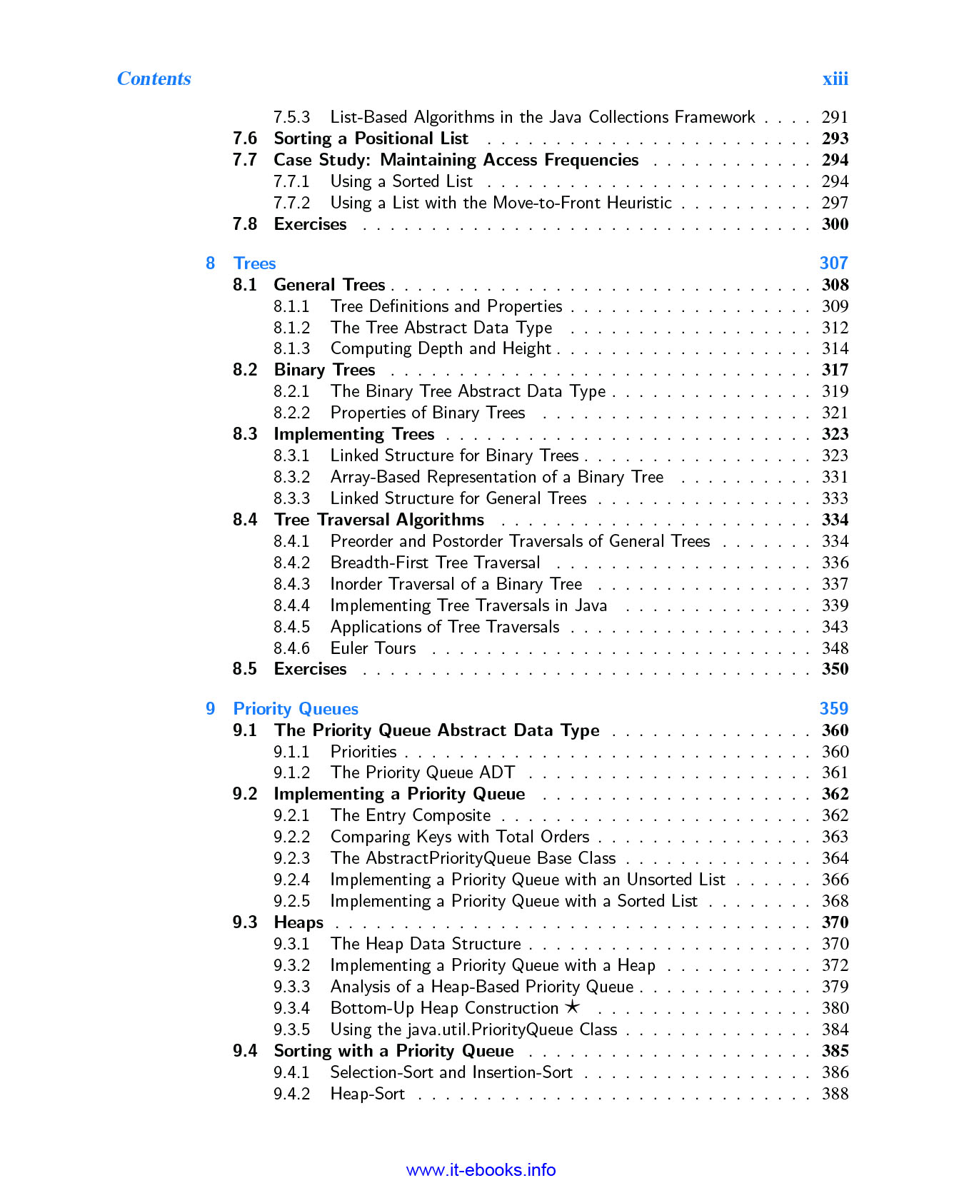 Data Structures and Algorithms in Java  2017 - Hanoi Book Store
