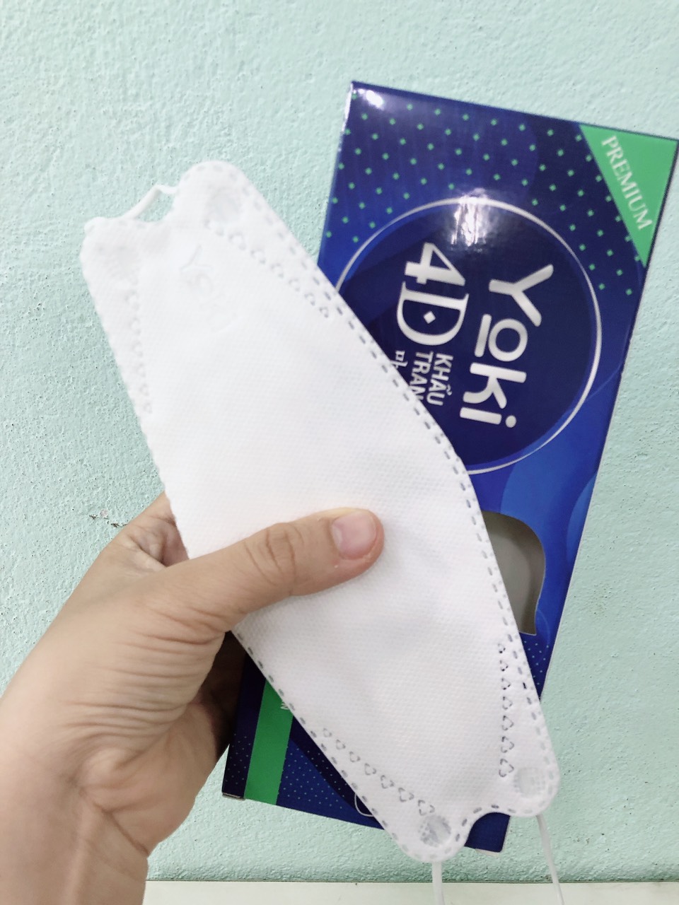 Hộp 10c Khẩu Trang Yoki 4D chuẩn KF94