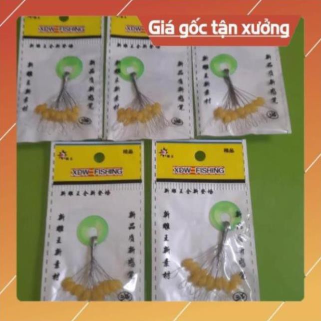[Sale] [Giá Rẻ] Túi Hạt Chặn Phao Câu Cá Loại 20 Hạt