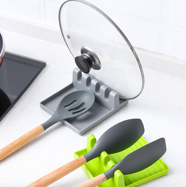 [HCM]Combo 2 giá đỡ nắp nồi muỗng canh đũa khi nấu ăn