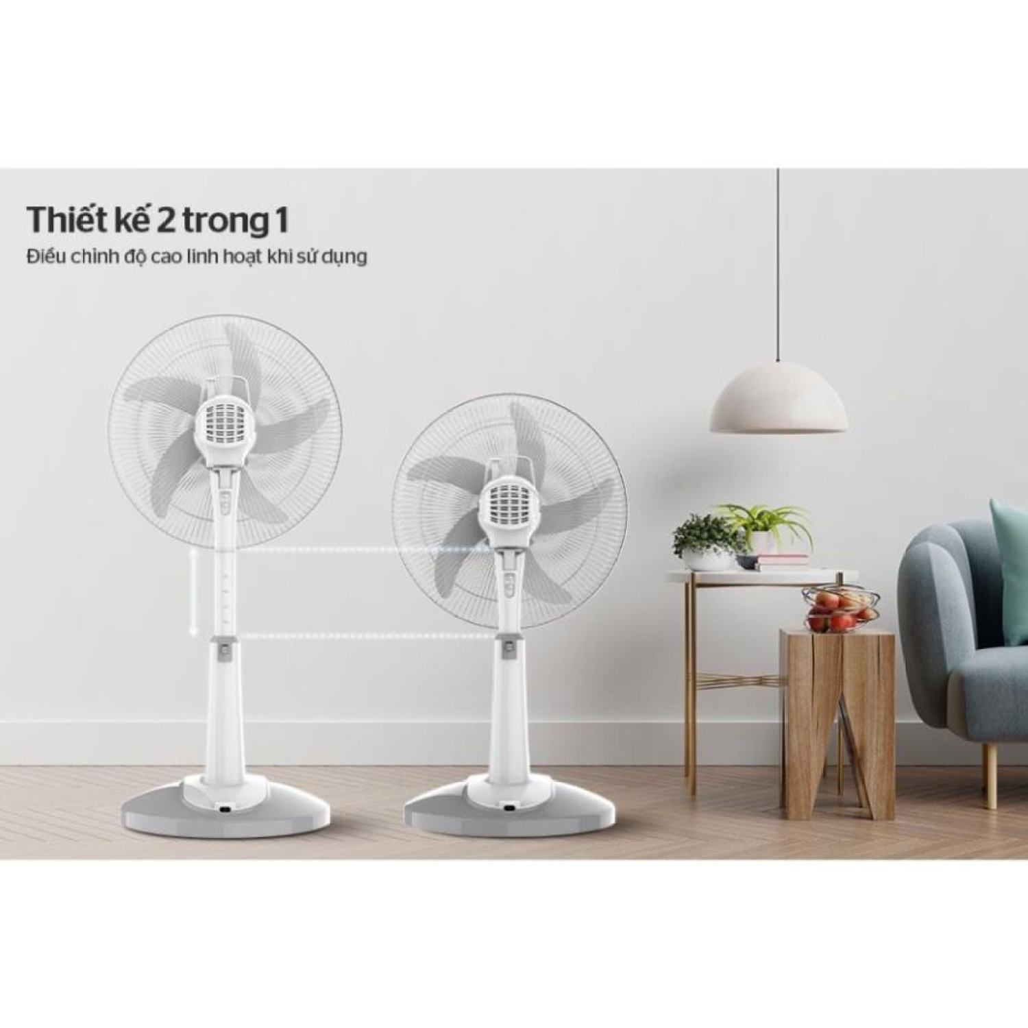 Quạt sạc SUNHOUSE SHD7228