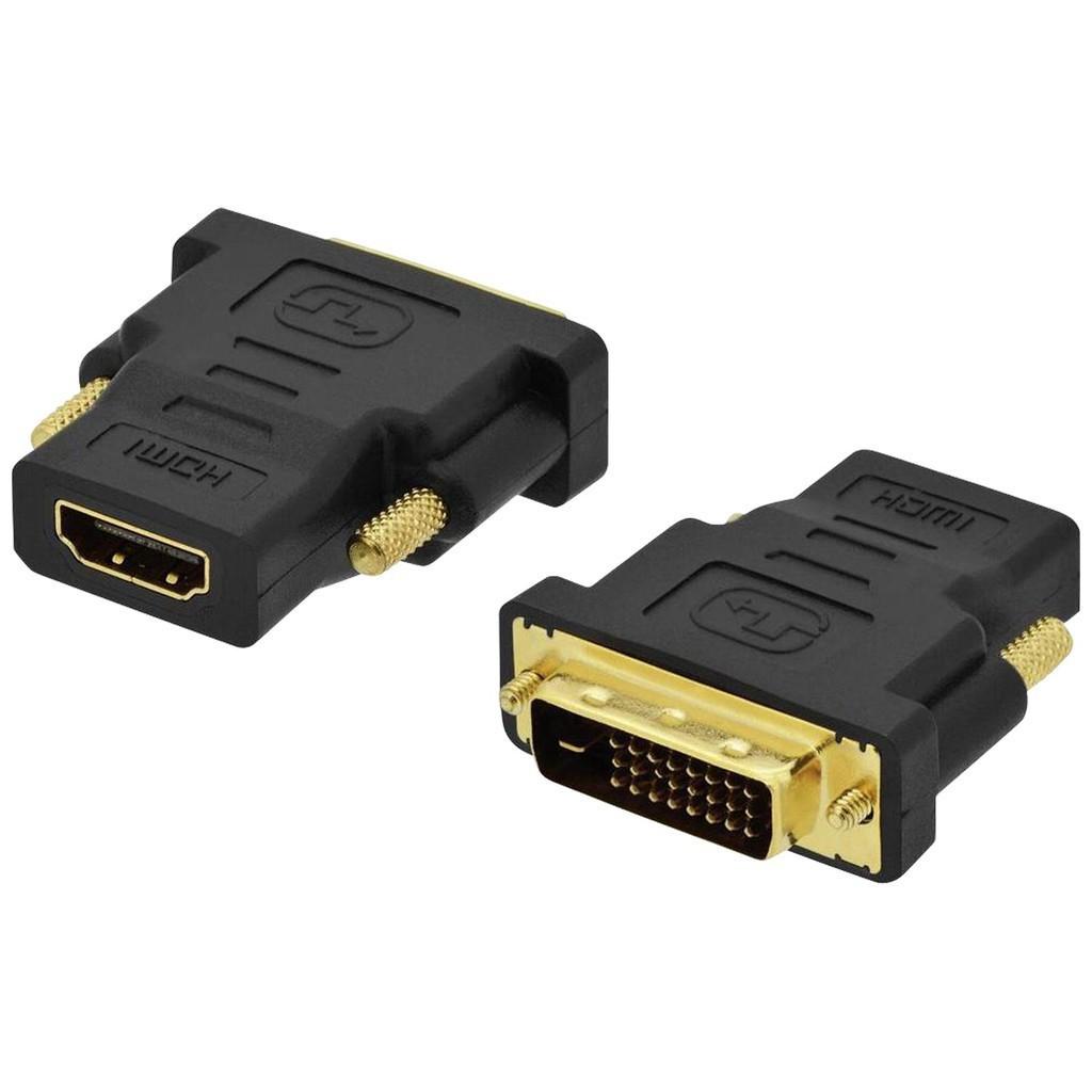 Đầu chuyển đổi DVI-D 24+1 sang HDMI (DVI-D male to HDMI female)