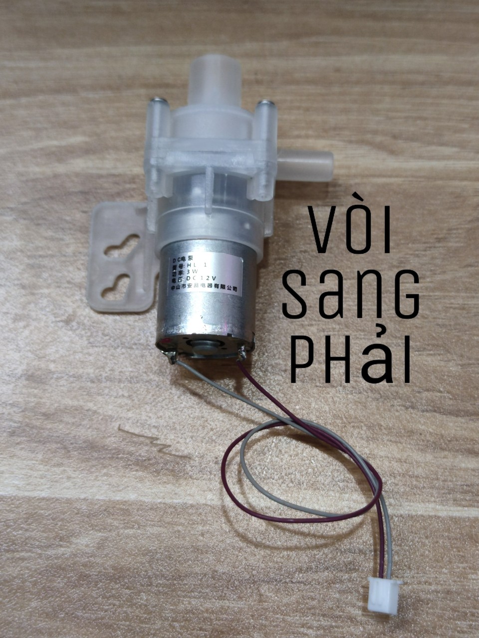 Bơm mini - mô tơ bơm nước bình thủy 8-12v