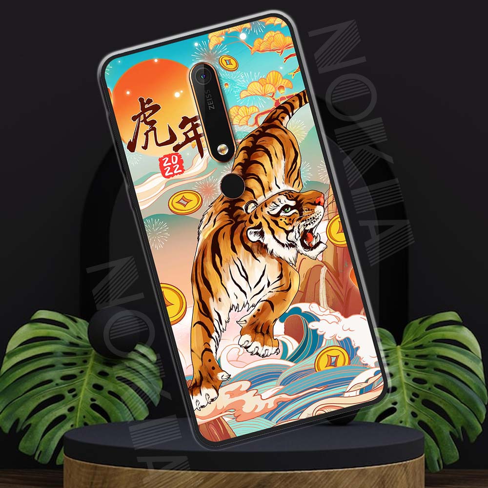 Ốp lưng nokia 6.1, nokia 6 mẫu bst thú cưng dễ thương tpu