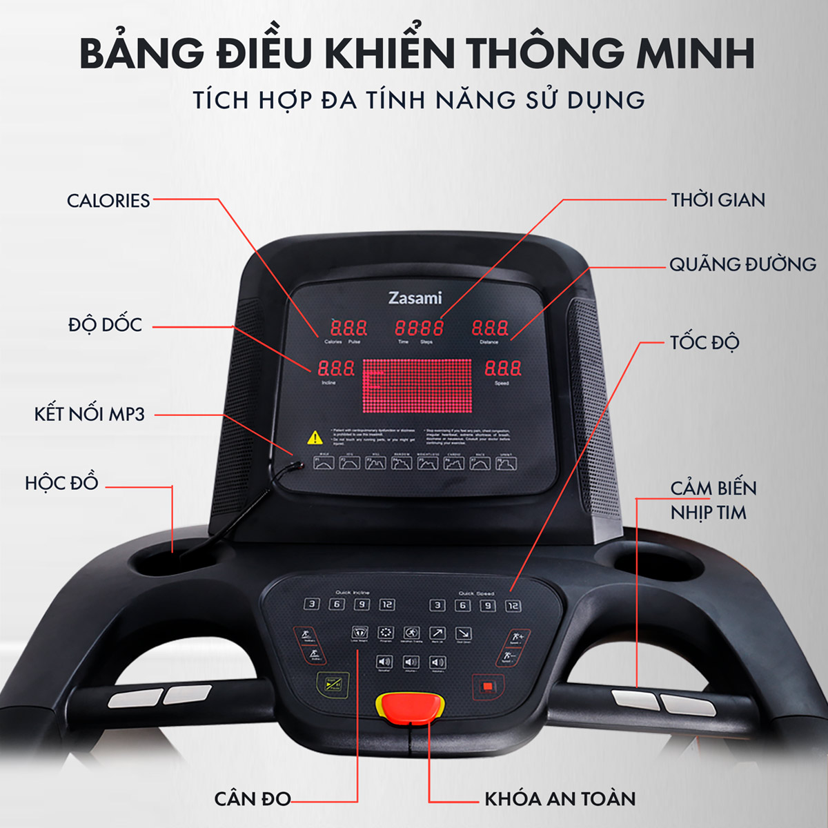 Máy Chạy Bộ Điện Zasami KZ559