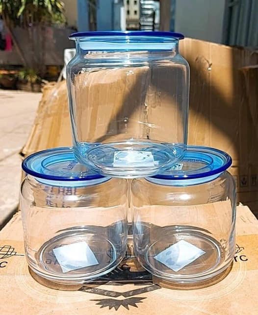 BỘ 3 HỦ THỦY TINH LUMINARC 500ML