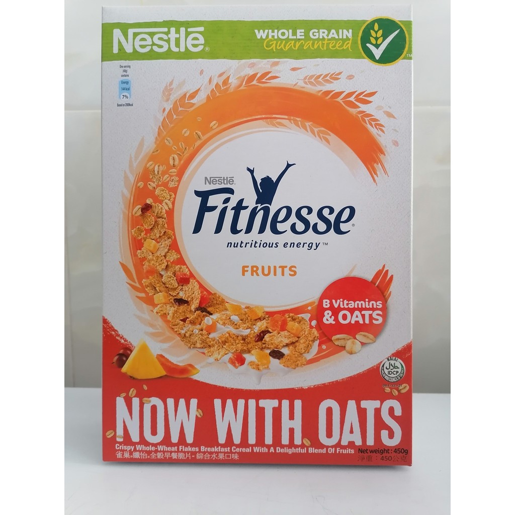 Ngũ cốc ăn sáng Fitnesse trái cây (hộp 450g)