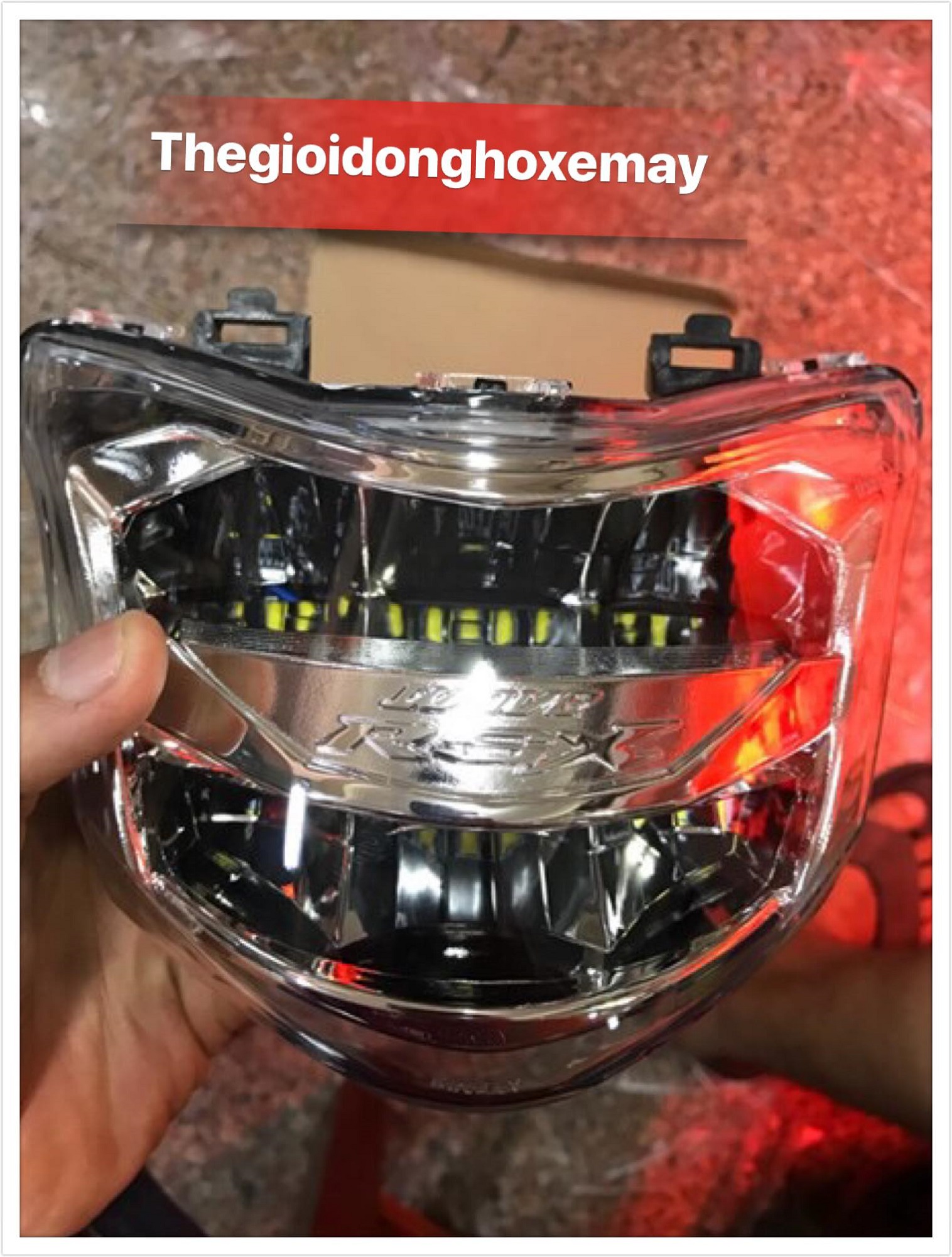 Pha Đèn Xe Máy 2T Cao Cấp LEDLIGHT Cho Xe Máy -Wave RSX 110 FI
