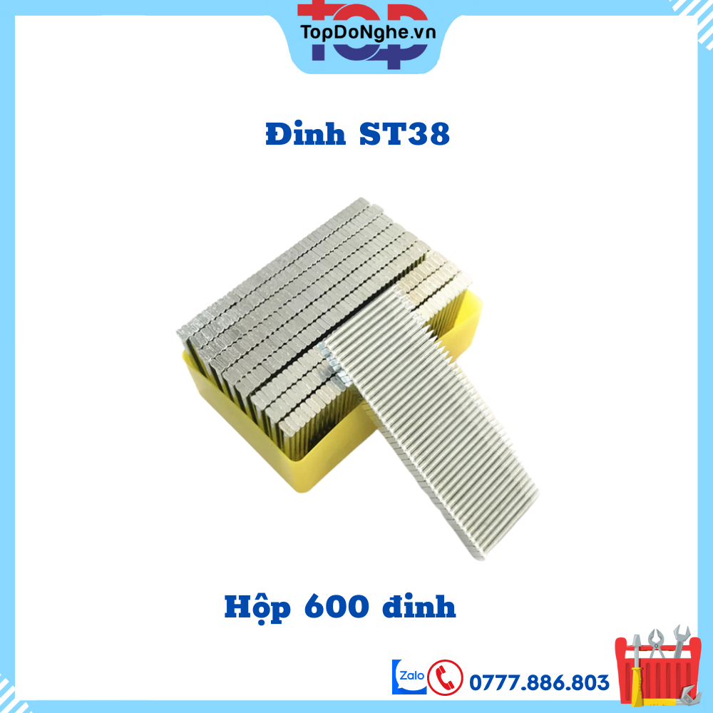 Đinh đóng tường ST18 ST25 ST38 cho máy bắn đinh và dụng cụ đóng đinh bê tông, thép tốt không bị gãy hoặc cong khi sửa dụng