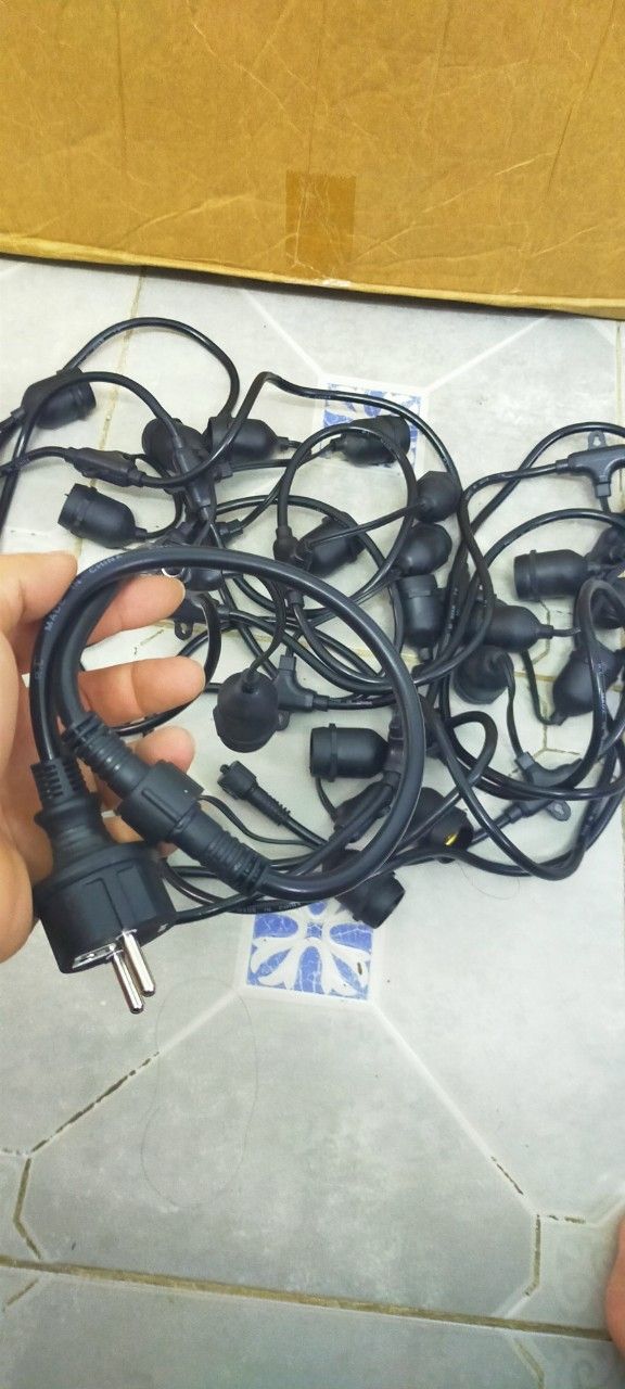 Dây đui đúc 5m-10 đui ngoài trời