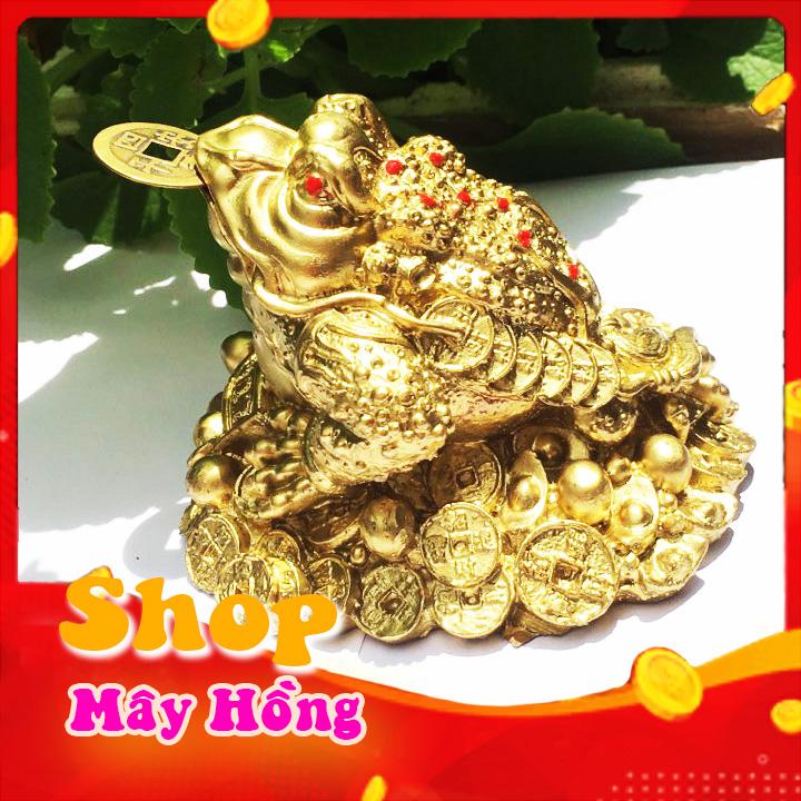 Tượng cóc ngậm tiền  dài 10  x cao 10 x rộng 8 cm chỉ 89000 đ Mang tài  lộc may mắn trong kinh doanh