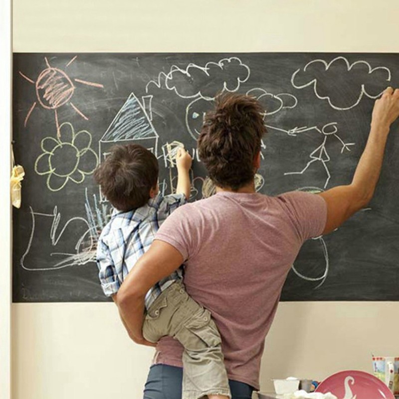 Bảng phấn dán tường cho bé 45 x 200cm