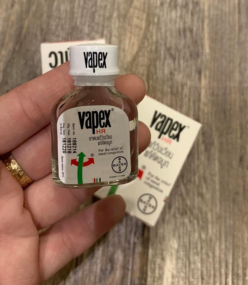 01 Dầu Nóng Thông Mũi VAPEX Thái Lan 5ml