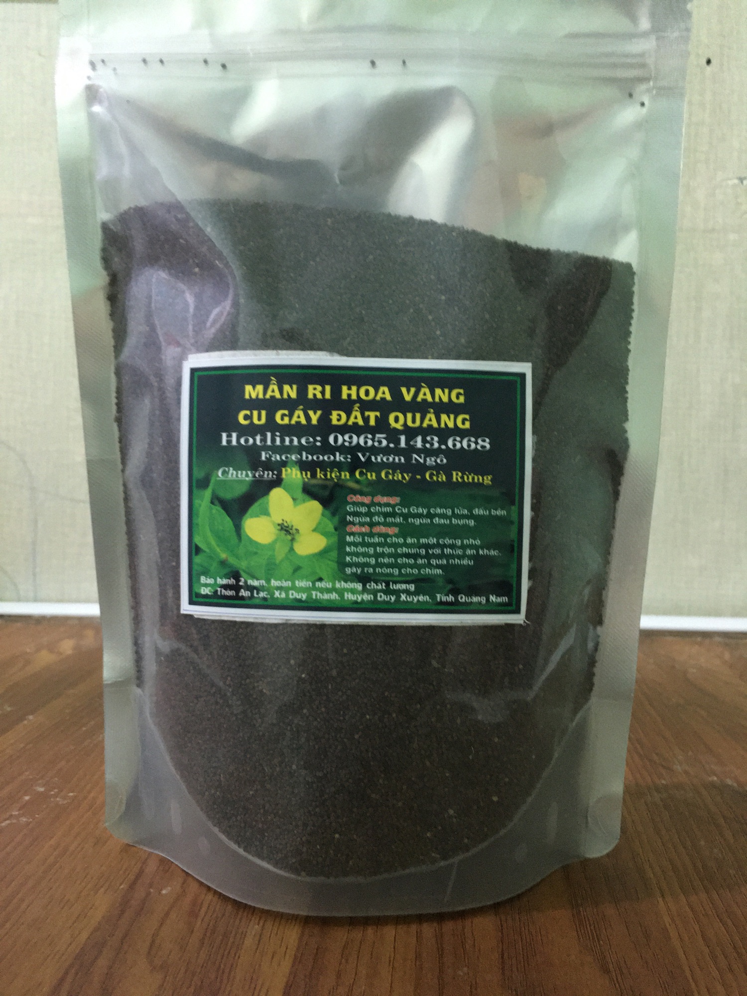 500gr Hạt Mần Ri Kích Lửa Cho Cu Gáy