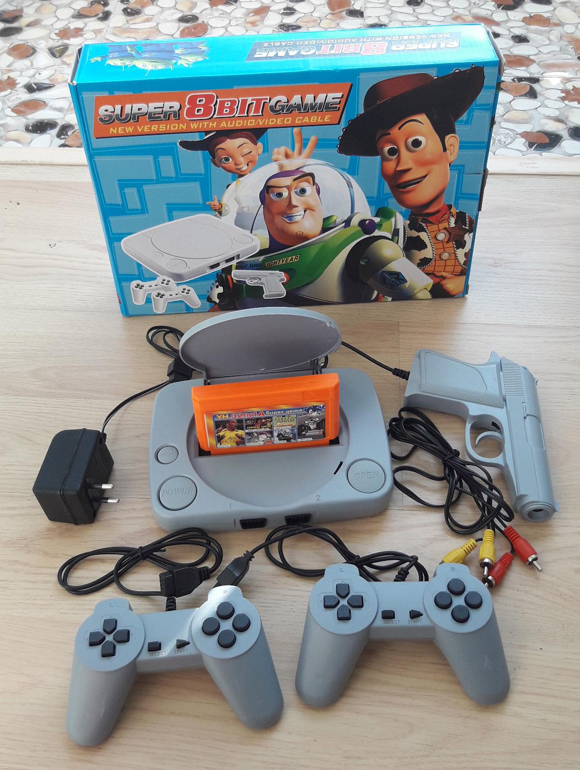 Máy chơi game 4 nút Có tích hợp game trong máy