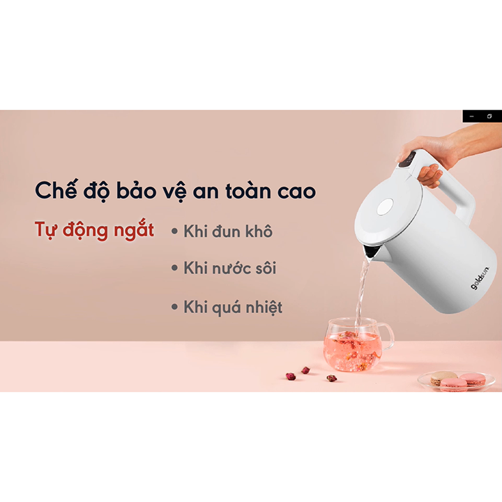 Ấm siêu tốc thông minh GKT2642