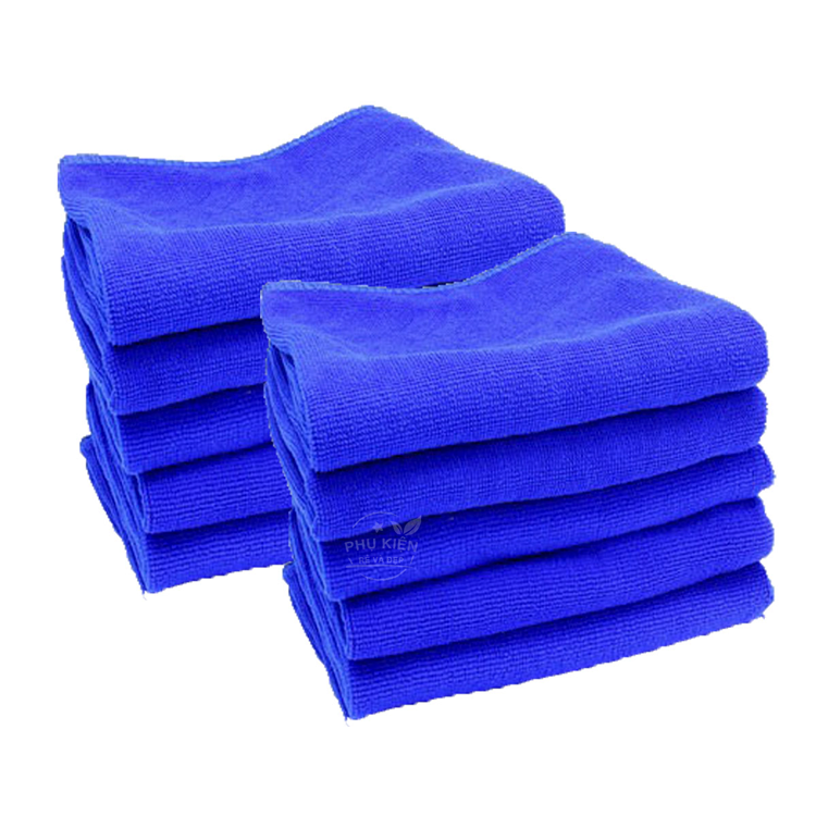 [HCM]Bộ 5 khăn Microfiber lau xe ô tô