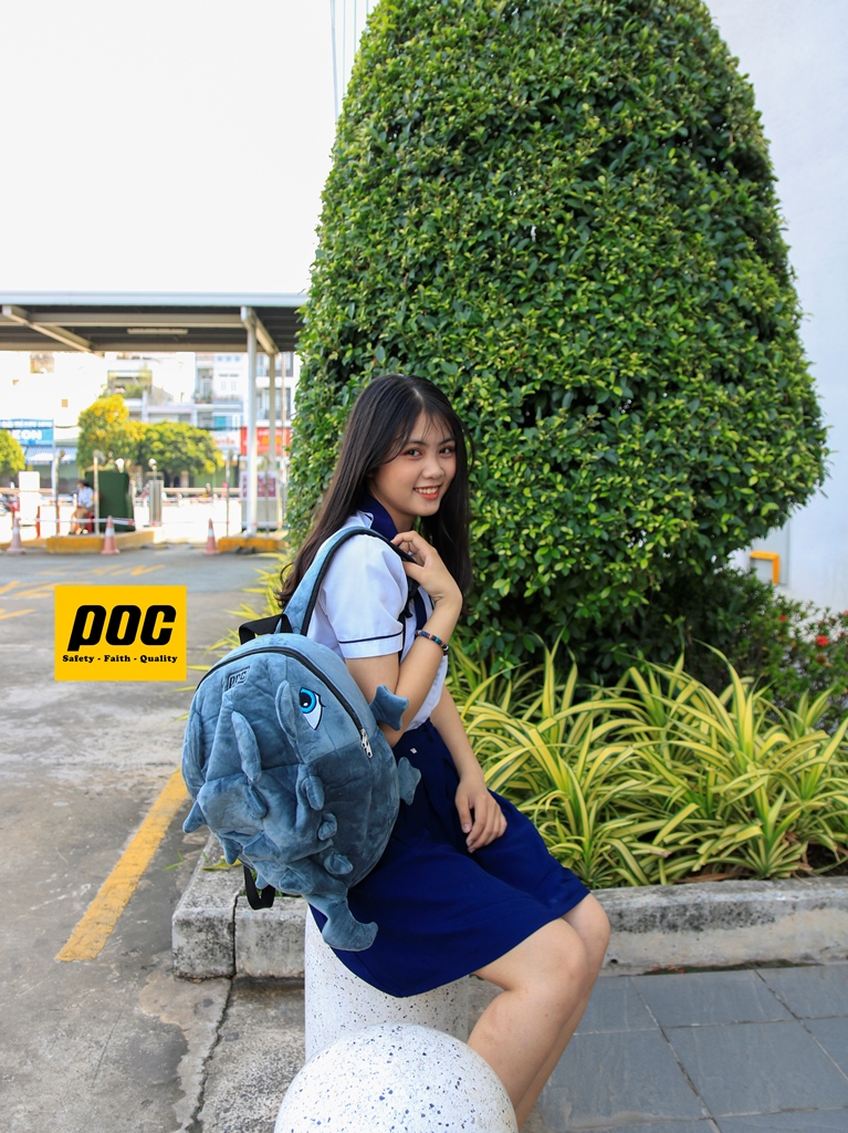 Balo khủng long vải nhung cỡ lớn đủ màu sắc chính hãng