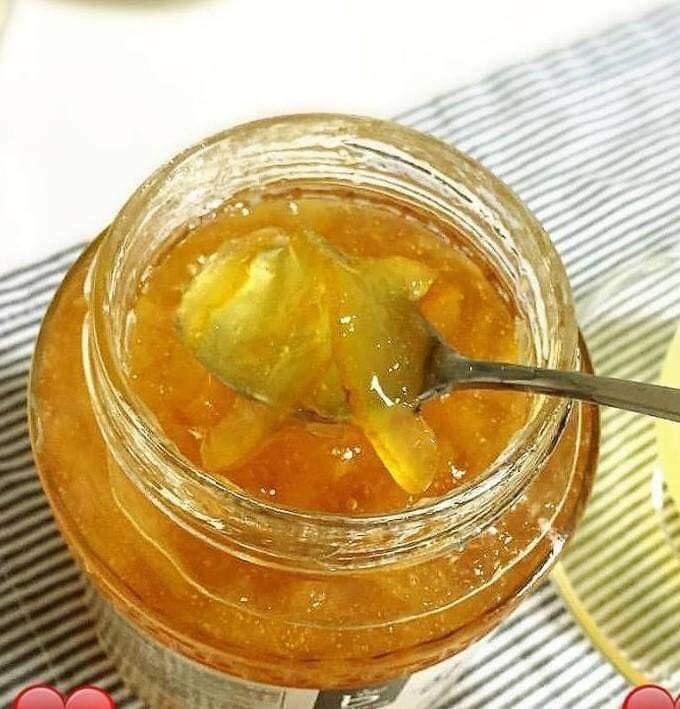 Mật ong chanh đào Hàn Quốc