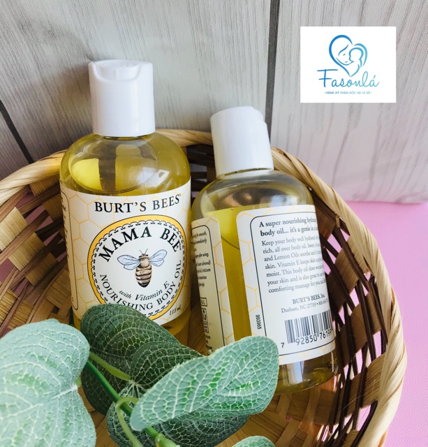 [HCM]Dầu Chống Rạn Da Cho Bà Bầu BurtS Bees Mama Bee
