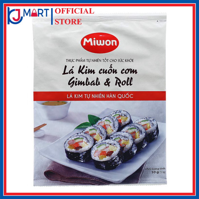 Lá kim cuốn cơm miwon 10g
