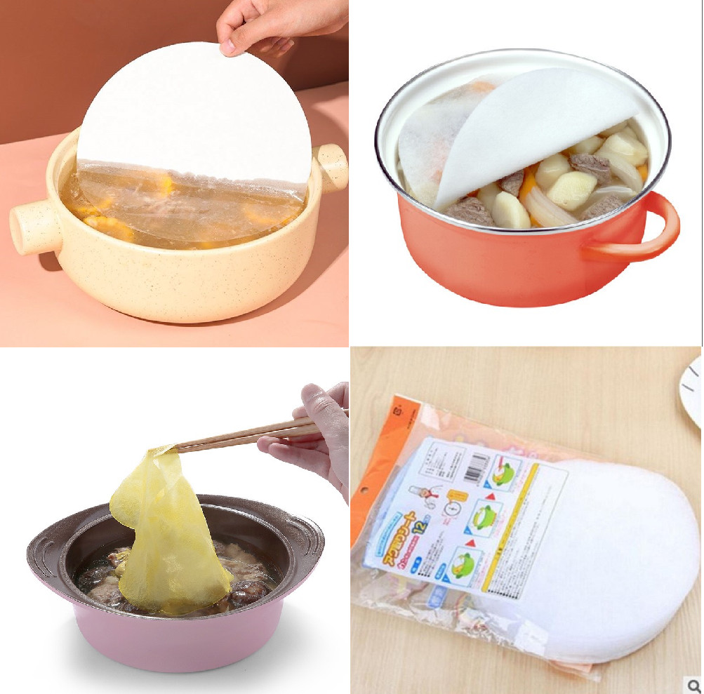 Combo 12 giấy thấm dầu mỡ thức ăn (đk 20cm)